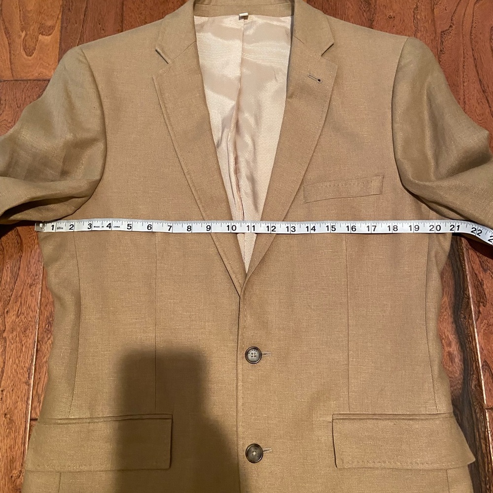 Murano -Baird McNutt Linen Classic Fit Suit Separates Blazer - Picture 9 of 9